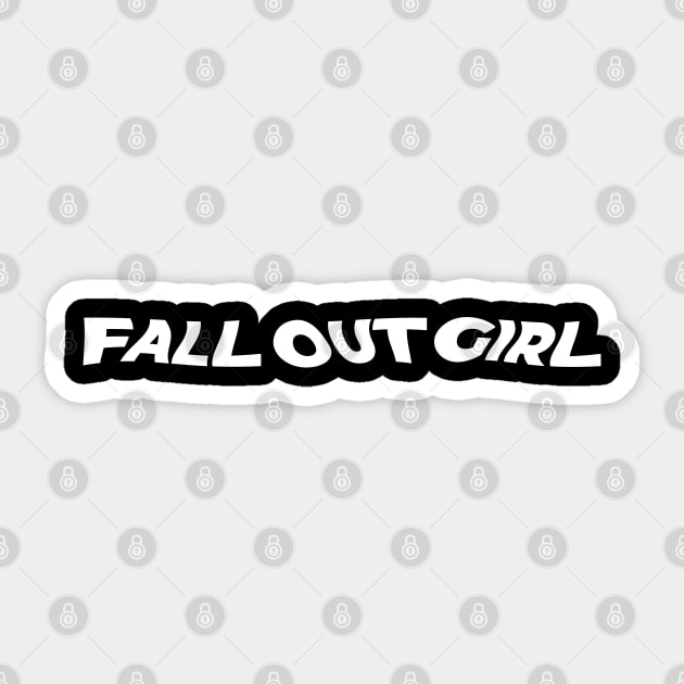 Fall Out Girl Sticker by Badlabs